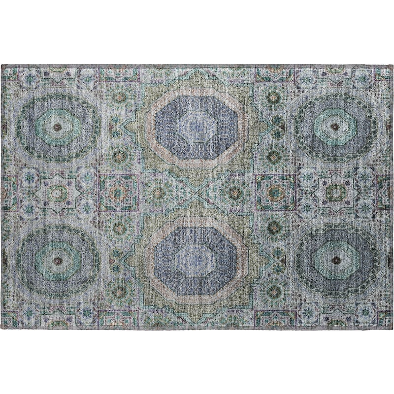 Premium Washable Super Soft Vintage Traditional Mayfield Rug