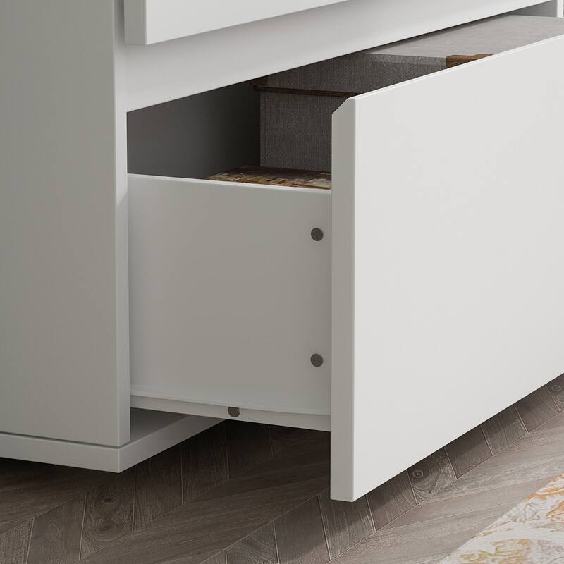 Premium Space Saving 3-Drawer Wooden Chest by Kerrogee
