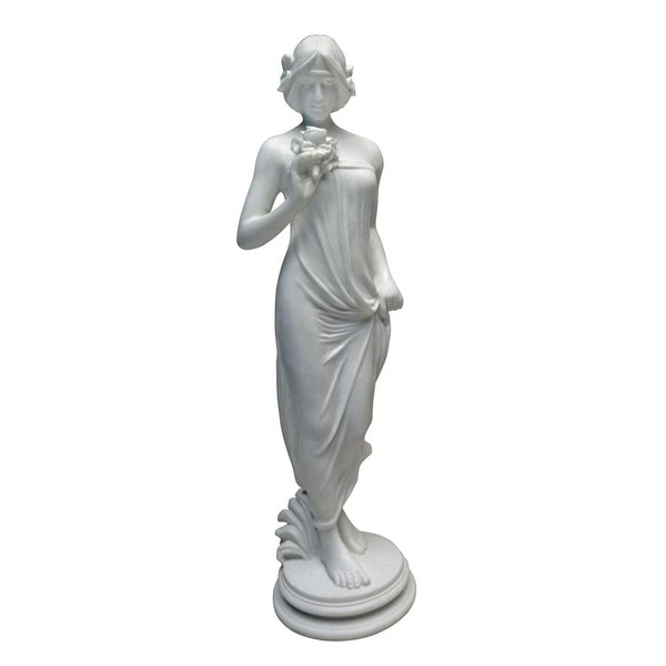 Design Toscano Nymph of the Morning Woods, 1915: Bonded Marble Resin Statue