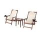 Option Dark Brown Frame Beige Cushion