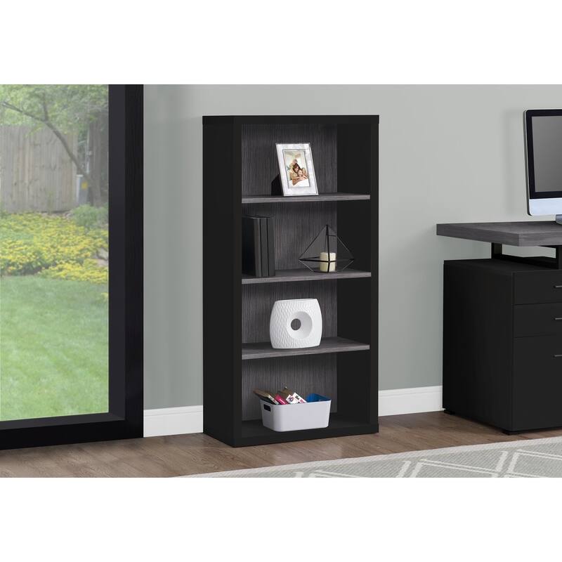 5 Tier Bookshelf - Black