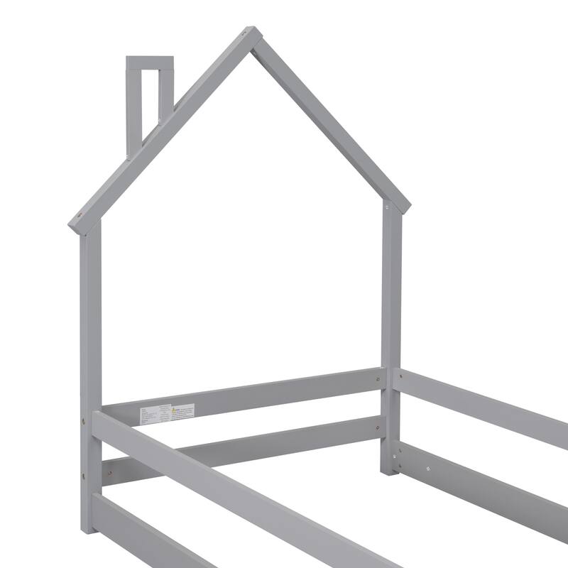 WW Twin Size Wood bed