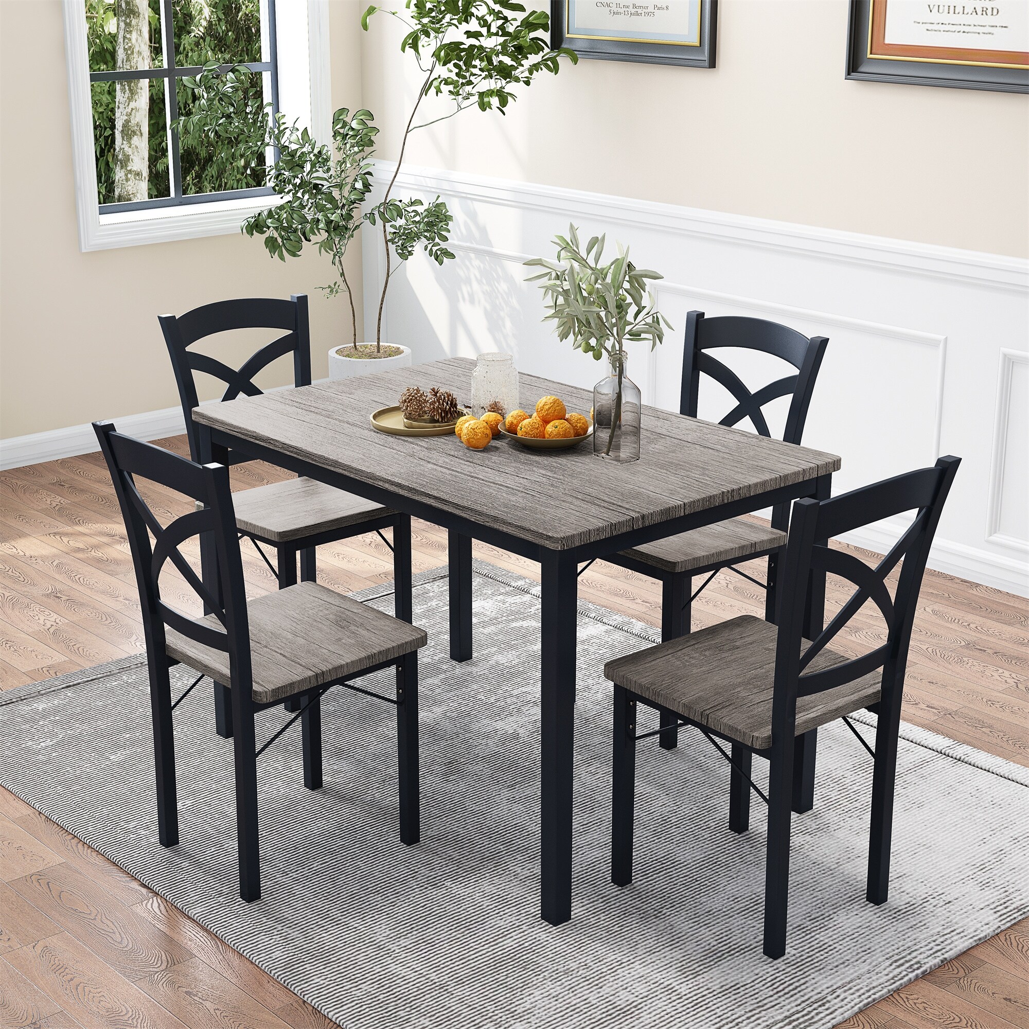 Industrial 4 sale seater dining table