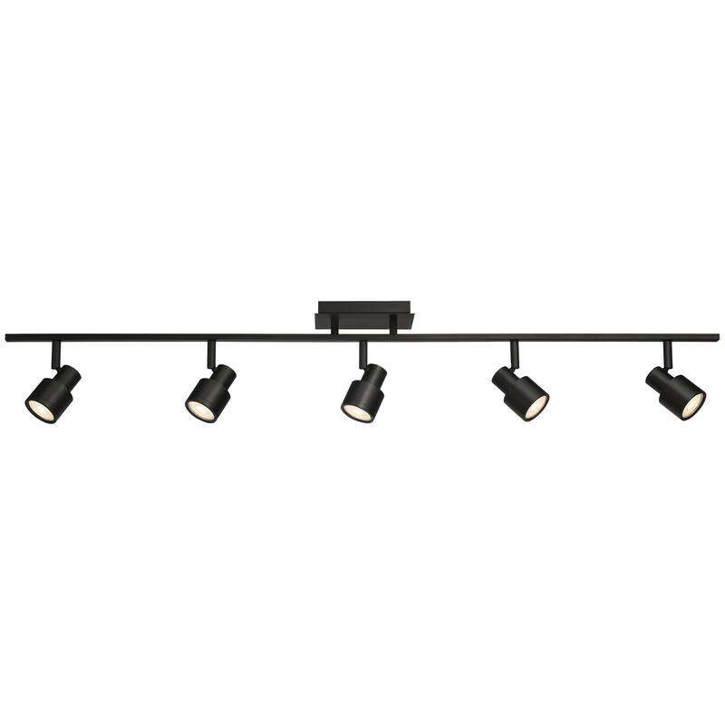Access Lighting Lincoln 5 Light Adjustable LED Track - Matte Black - Matte Black