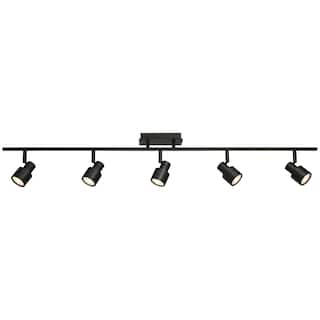 Access Lighting Lincoln 5 Light Adjustable LED Track - Matte Black
