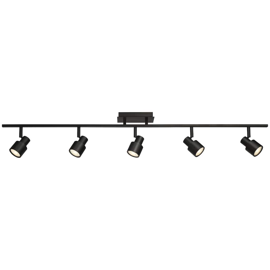 Access Lighting Lincoln 5 Light Adjustable LED Track - Matte Black