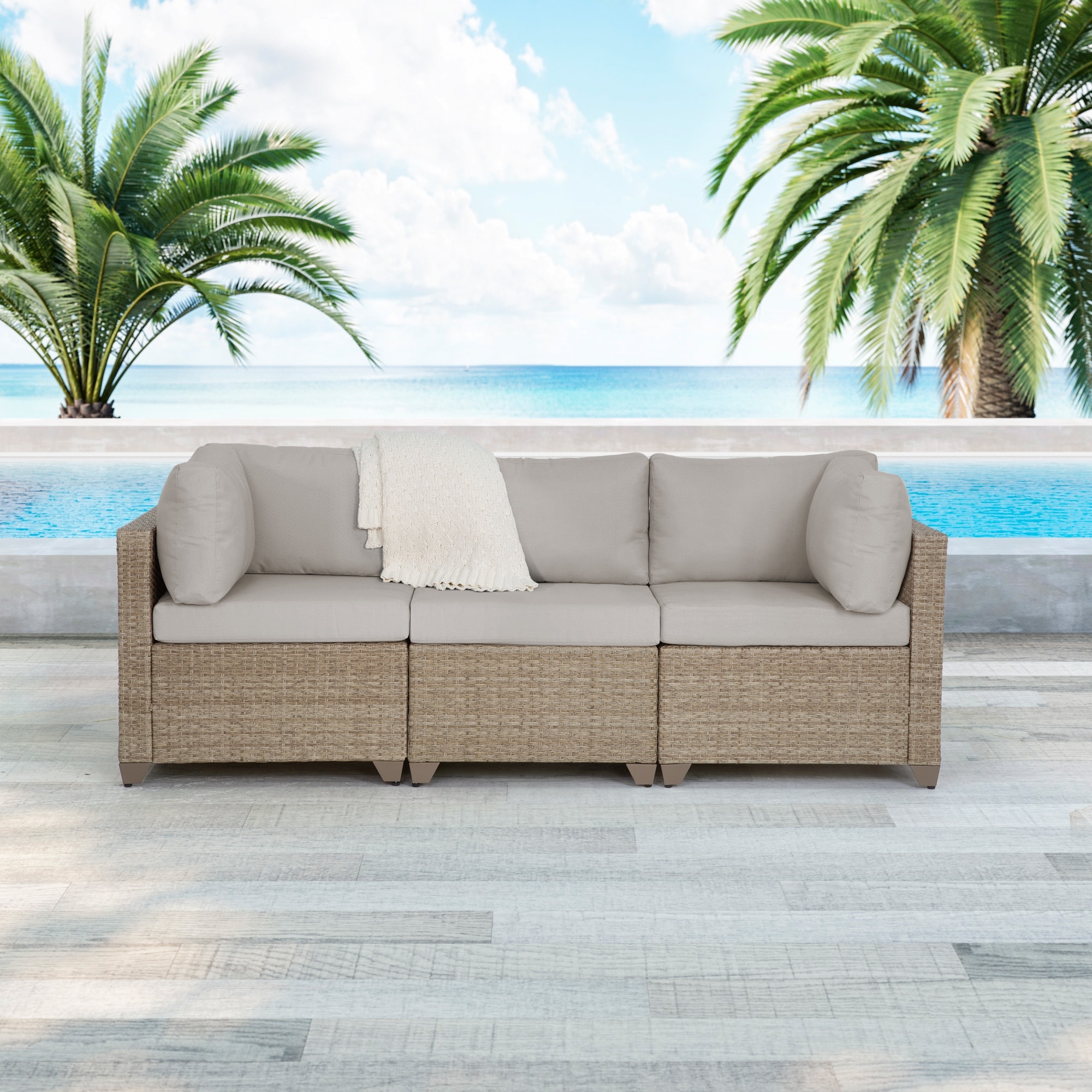 Maui corner store rattan set