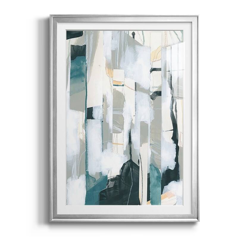 Sea Cavern Strata I Premium Framed Print - Ready to Hang
