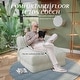 preview thumbnail 10 of 20, WOWMAX Convertible Folding Sofa Bed Folding Chair Bed with Back Bolster