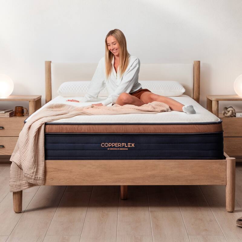 Brooklyn Bedding CopperFlex Pro 14" Foam Mattress with Zoned Foam