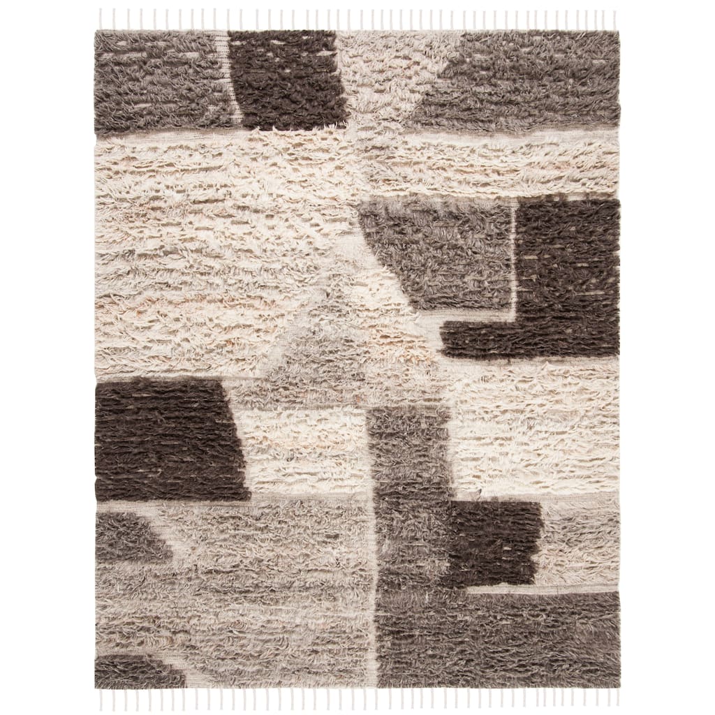 SAFAVIEH Hand-knotted Kenya Saiko Southwestern Tribal Wool Rug