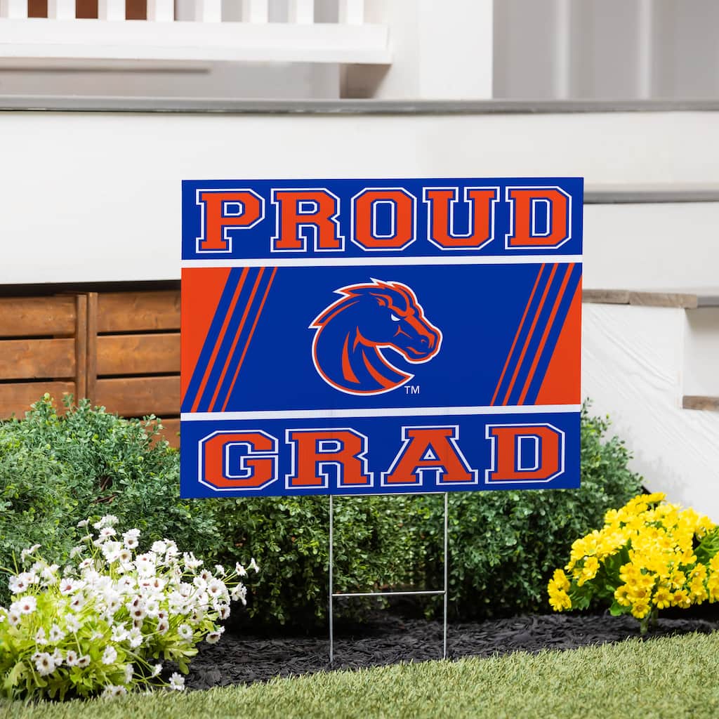 Boise State University 24" x 18" Graduation Coroplast Outdoor Yard Sign