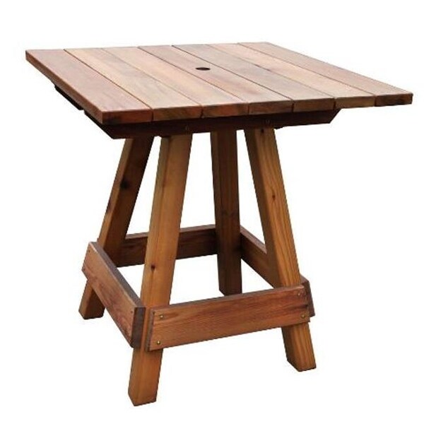 Picnic Table Bar Top Height Unfinished 39 L X W 42 H In Picnic Table Bar Top Height Unfinished 39 L X W 42 H In Free Shipping Today 26943903