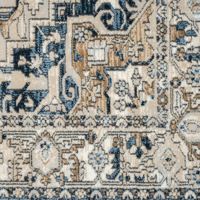 Abani Rugs Savoy SAV110A Vintage Blue Green Area Rug