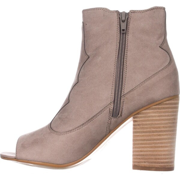 carlos santana peep toe booties