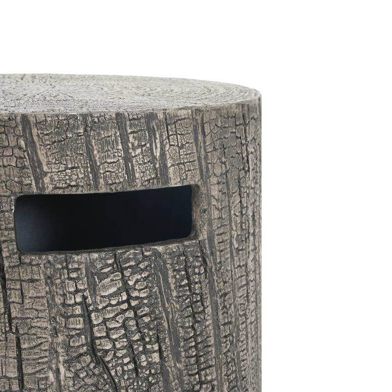 Christopher Knight Home - Mason Outdoor Patio Fire Pit and Side Table Set with Durable MGO Construction