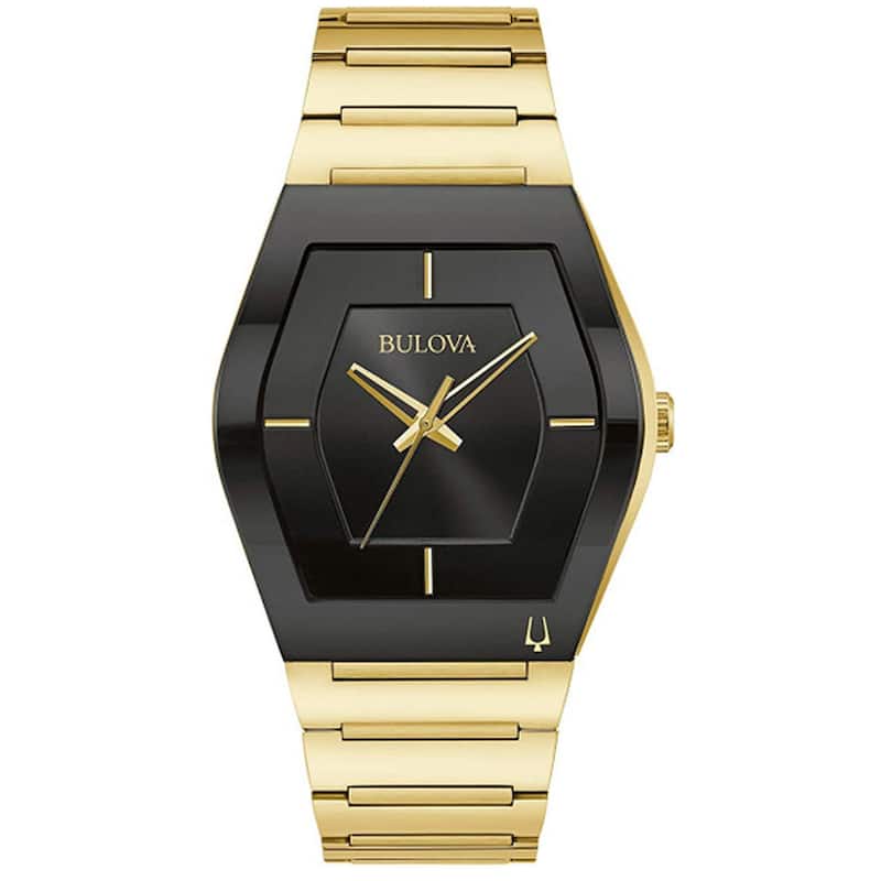 Bulova Women's Gemini Black Dial Watch - 97A164 - 6 (36)