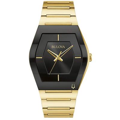 Bulova Women's Gemini Black Dial Watch - 97A164 - 6 (36)