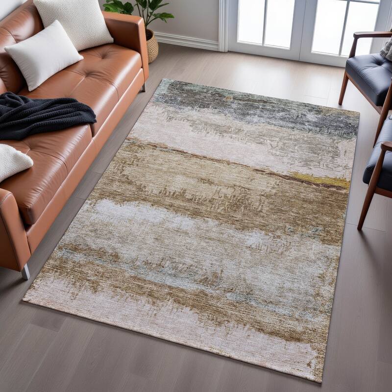 Premium Washable Super Soft Glam Modern Mayfield Rug