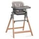 preview thumbnail 7 of 16, Evolur Tiny Throne 2 in 1 Highchair Fossil Gray