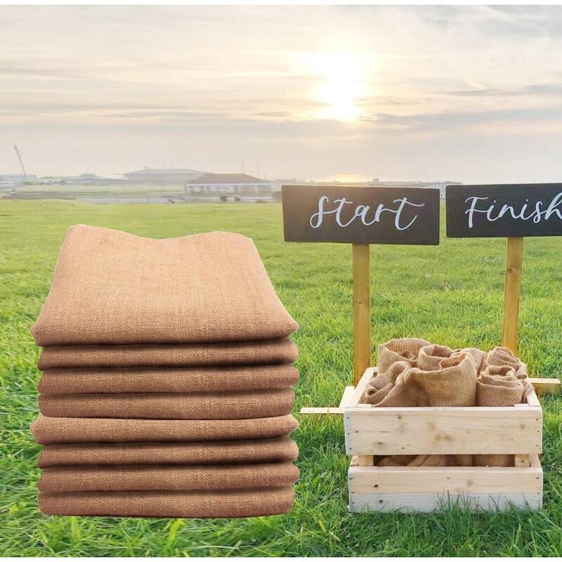 Wellco Burlap Breathable Jute Bags Accessory for Potato Tomato Plants