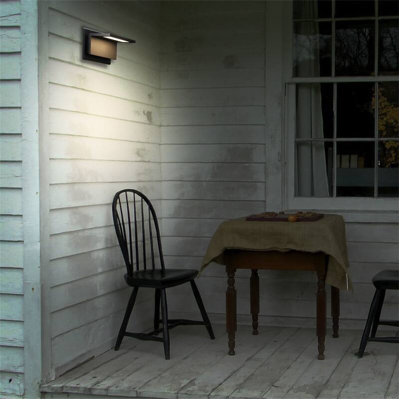 Modern Wall Mount Sconce Lantern Fixture