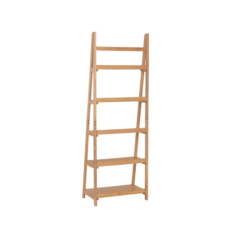 Meade Mid-century Modern Ladder Bookcase