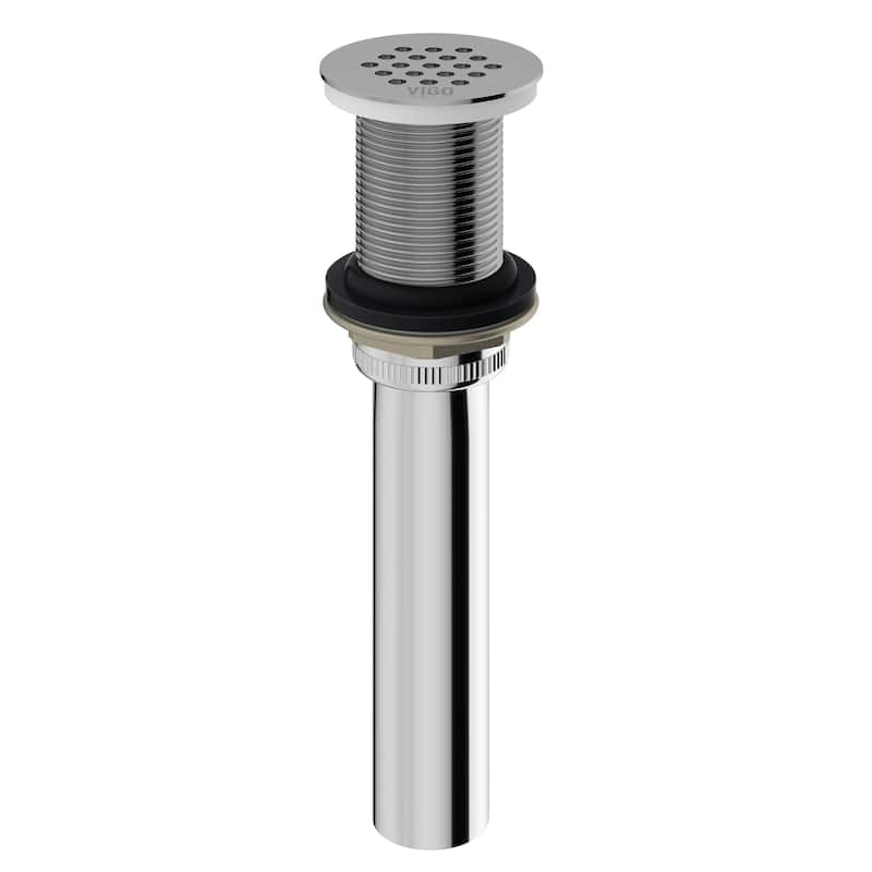 VIGO 1.75" W Vessel Bathroom Sink Grid Drain
