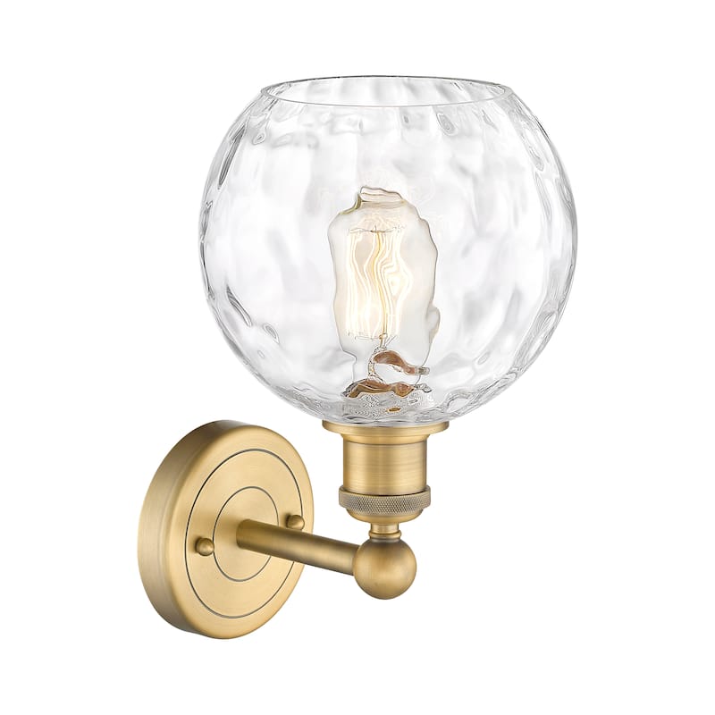 Innovations Lighting Athens Water Glass - 1 Light 8" Sconce