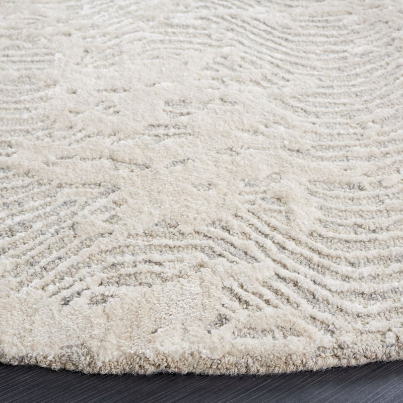 SAFAVIEH Handmade Glamour Zauresh Modern Wool Rug