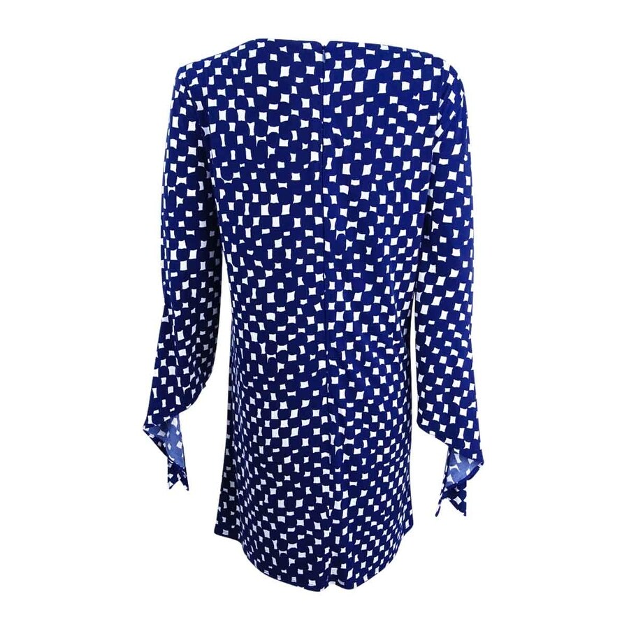 Tahari ASL Women's Printed Jersey Dress (8, Navy/White) - Overstock - 41460351 Tahari ASL Women's Printed Jersey Dress (8, Navy/White) - Overstock - 41460351