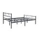 preview thumbnail 5 of 7, Nordic and Simple Full Size Single Metal Bed Frame For Adult And Children With Large Storage Space Under The Bed