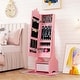 preview thumbnail 4 of 17, Costway Kids Vanity Set Princess Makeup Dressing Table and Chair Set - See Details