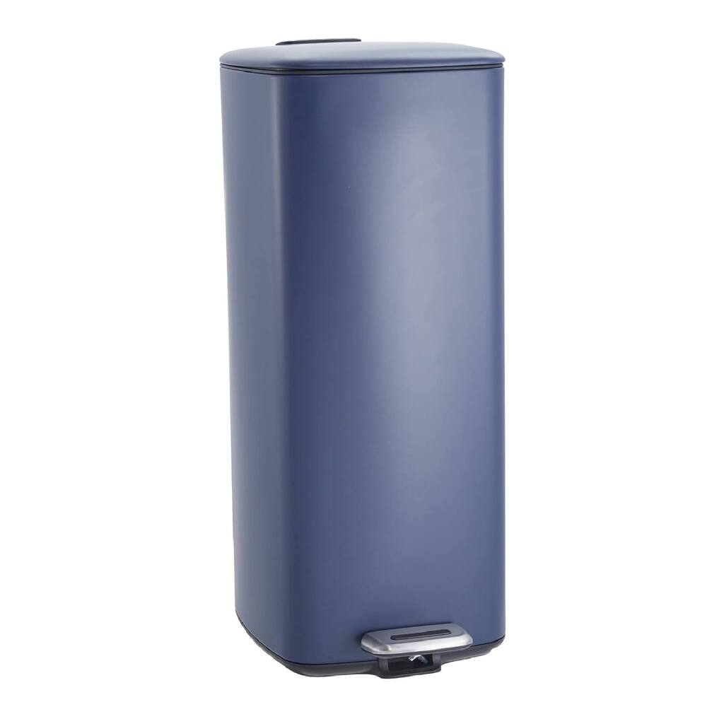 8 Gallon Step-On Kitchen Trash Can, Garbage Can for Home Office Bedroom