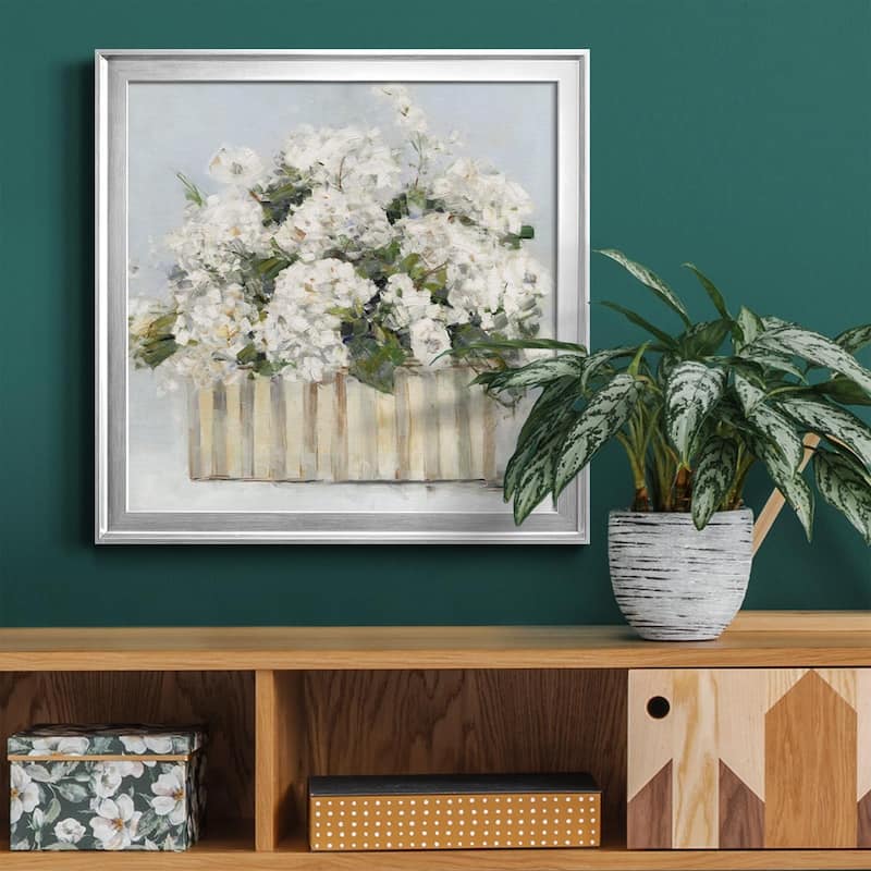 Sweet Hydrangeas-Premium Framed Canvas - Ready to Hang
