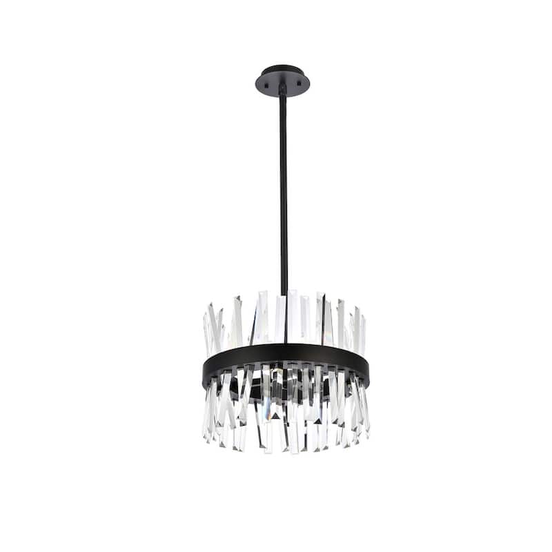 Indigo Home 16 inch crystal round pendant light