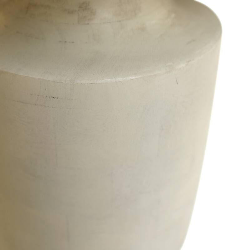 Brixton End Table, White