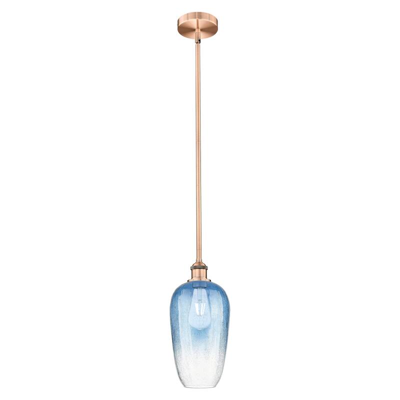 Innovations Lighting Endless Possibilities Edison - Brookhaven Flute - 1 Light 7" Stem Hung Mini Pendant