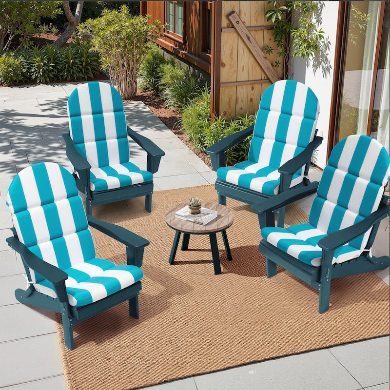 Outdoor Adirondack Chairs Cushion with Sunbrela Fabric