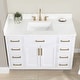 preview thumbnail 184 of 194, Altair Gavino Bath Vanity with Grain White Composite Stone Top, no Mirror