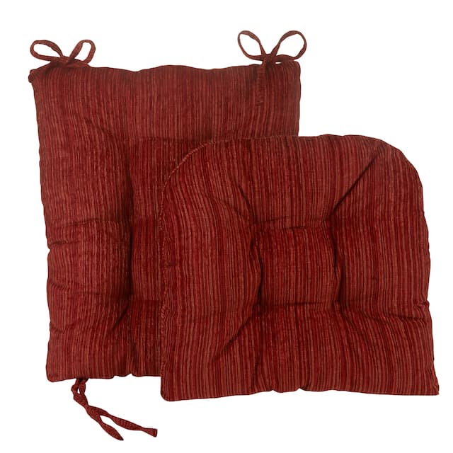 Klear Vu Polar XL Universal Rocking Chair Cushion Set - Red