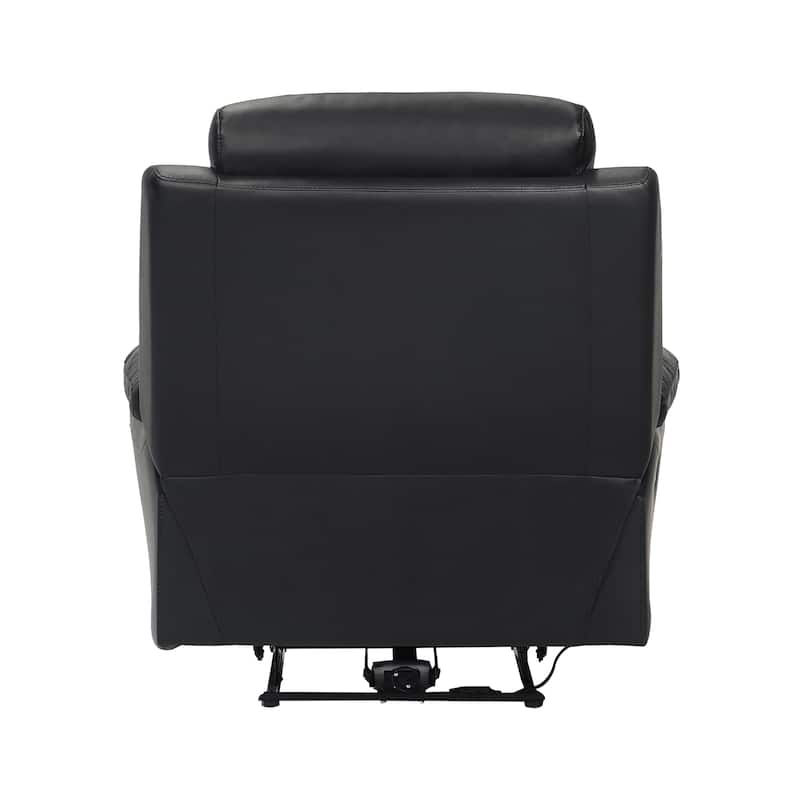 Peperomia 41" Leather Manual Recliner - Tab Pull Reclining Motion