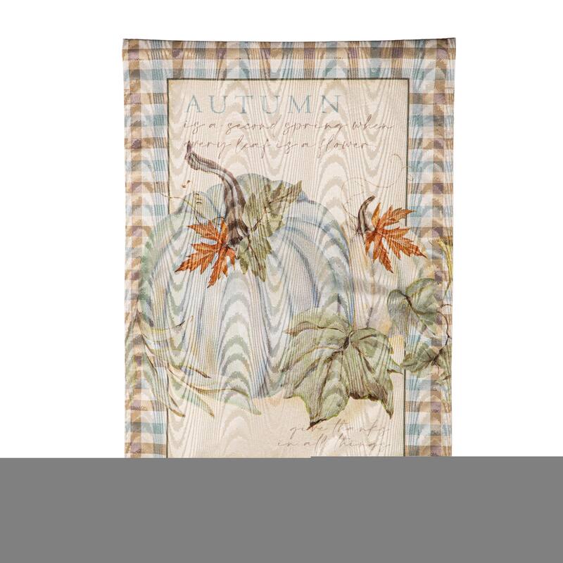 Autumn Harvest Moire Garden Flags