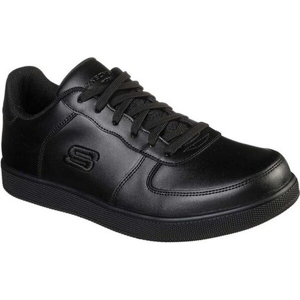 black slip resistant sneakers