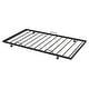 preview thumbnail 13 of 12, Versatile Twin over Full Metal Bunk Bed with Trundle Bed and Lateral Storage Ladder & Wardrobe