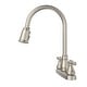 preview thumbnail 3 of 11, Belanger EBE78WBN2 Non-Metallic Two-Handle Pull-Down Kitchen Faucet, Brushed Nickel