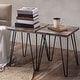 preview thumbnail 65 of 80, Greenage Reclaimed Wood End Table Living Room Night Stand Use