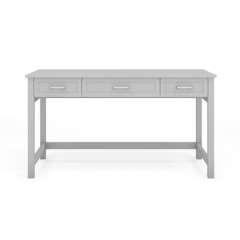 Martha Stewart Shaker Style Home Office Desk with 3 Drawers
