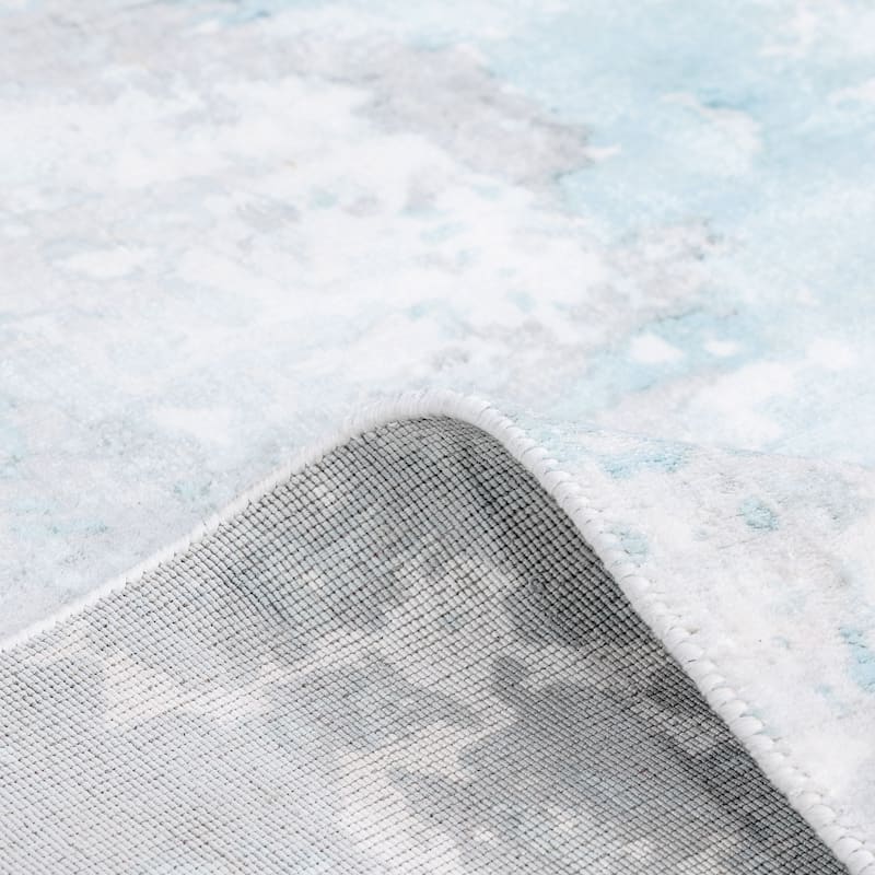 Overton Handmade Modern Contemporary Abstract Area Rug