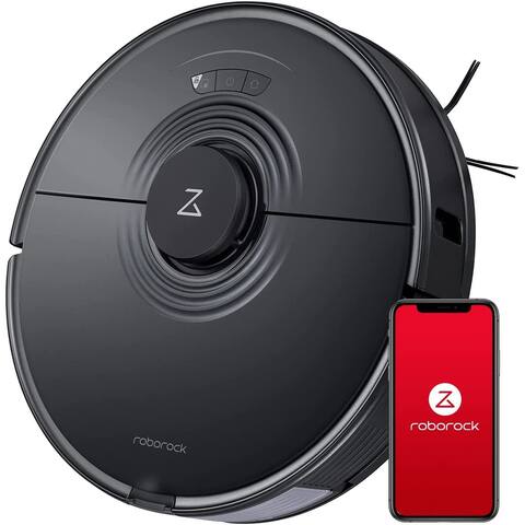 Refurbished Roborock S7 Robot Vacuum Cleaner, 2500PA Suction & Sonic Mopping
